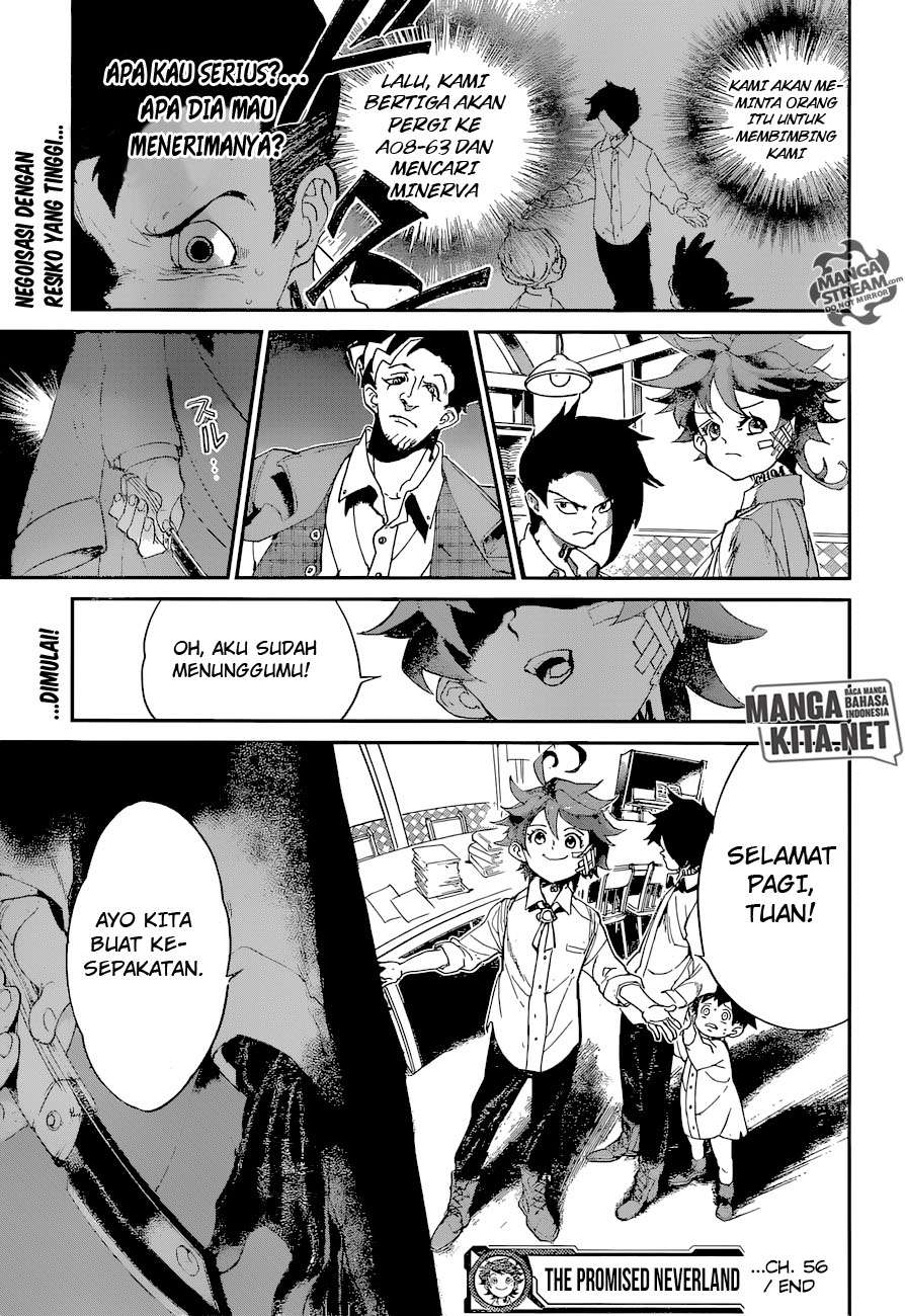 The Promised Neverland Chapter 56 - halaman 20