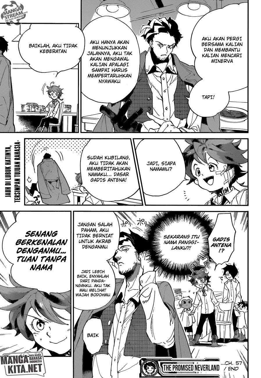 The Promised Neverland Chapter 57 - halaman 20
