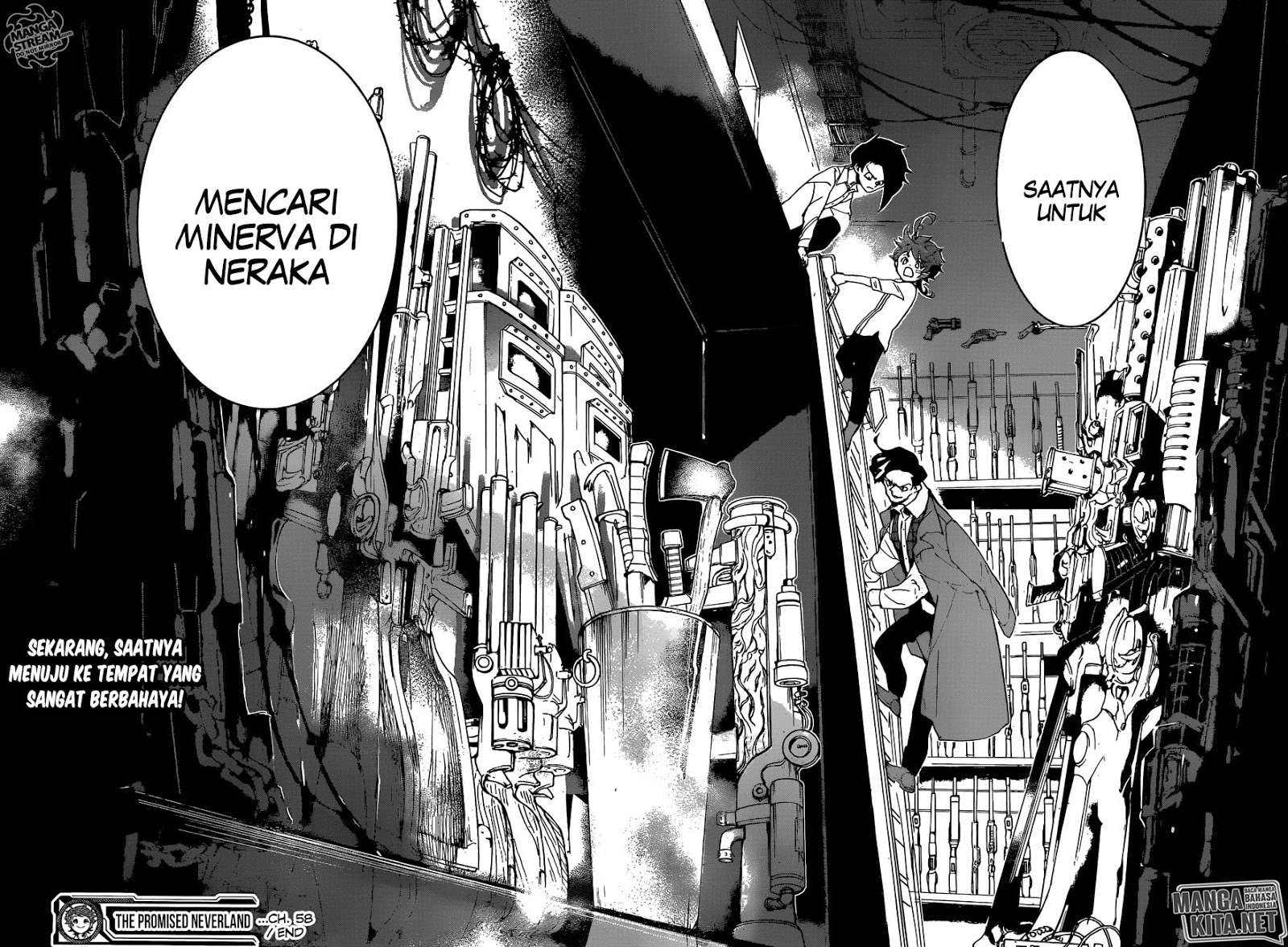 The Promised Neverland Chapter 58 - halaman 19
