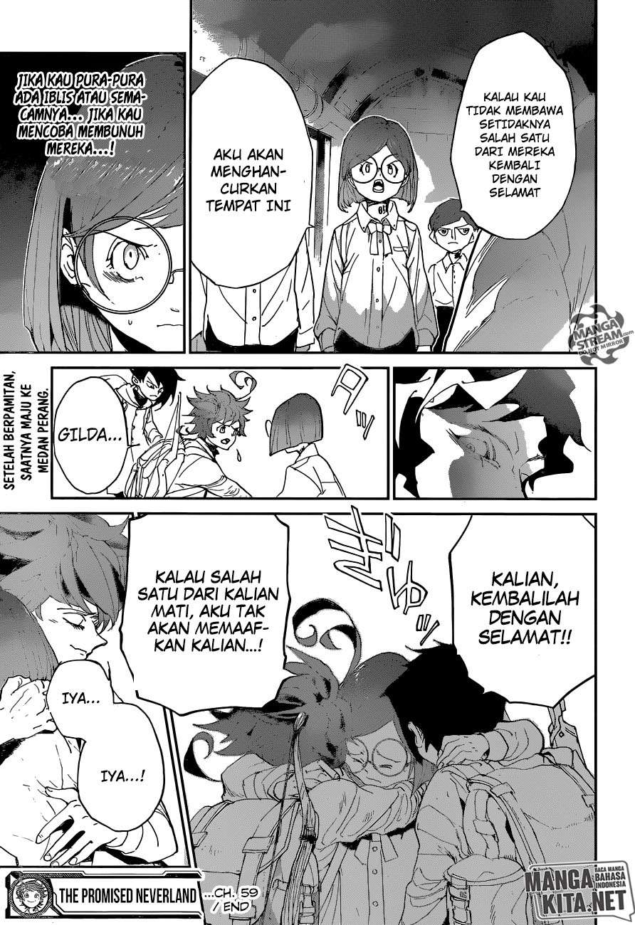 The Promised Neverland Chapter 59 - halaman 20