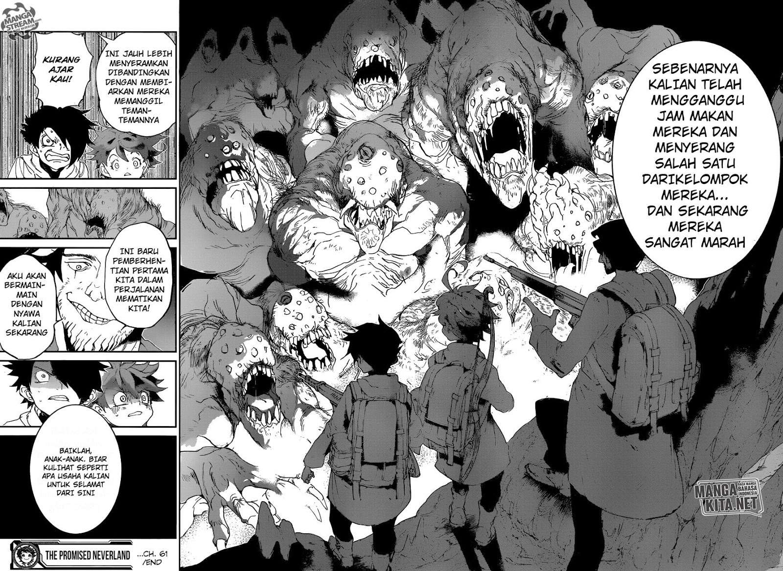The Promised Neverland Chapter 61 - halaman 18
