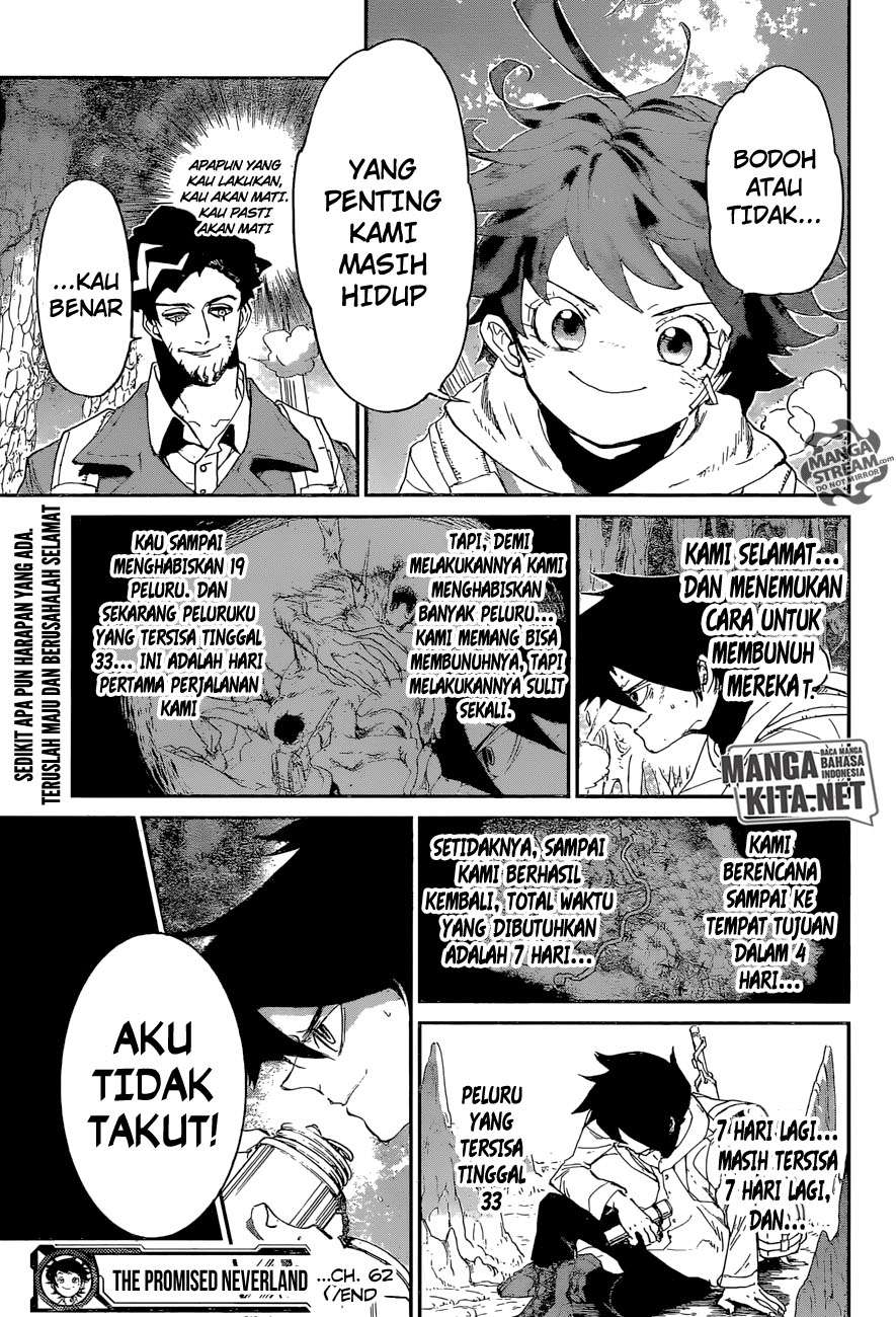 The Promised Neverland Chapter 62 - halaman 20