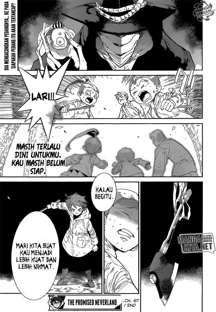 The Promised Neverland Chapter 67 - halaman 22