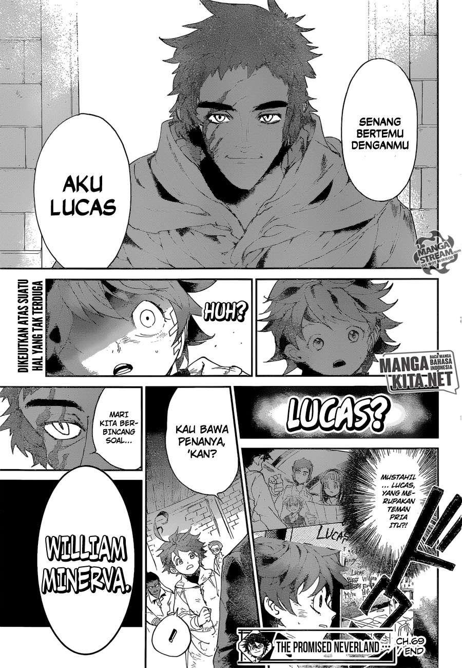 The Promised Neverland Chapter 69 - halaman 18