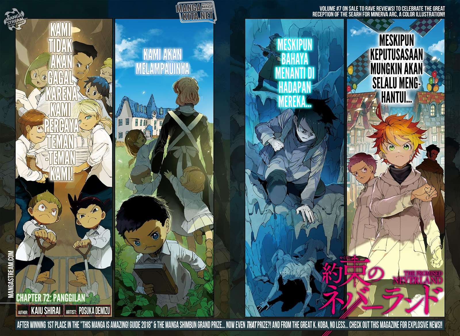 The Promised Neverland Chapter 72 - halaman 4