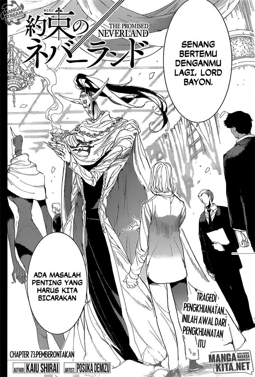 The Promised Neverland Chapter 73 - halaman 5