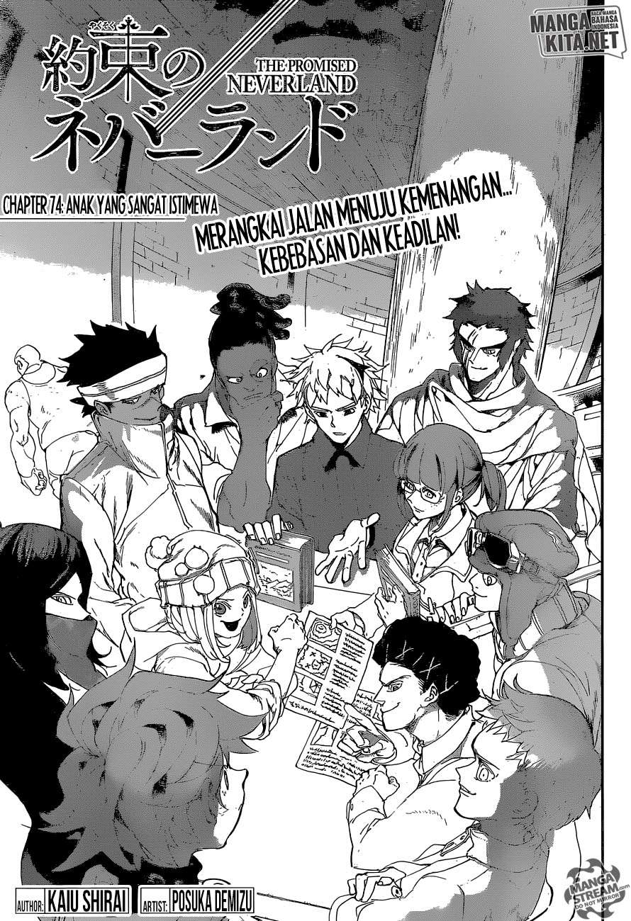 The Promised Neverland Chapter 74 - halaman 4