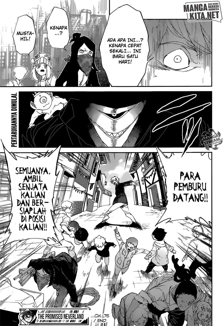 The Promised Neverland Chapter 75 - halaman 21