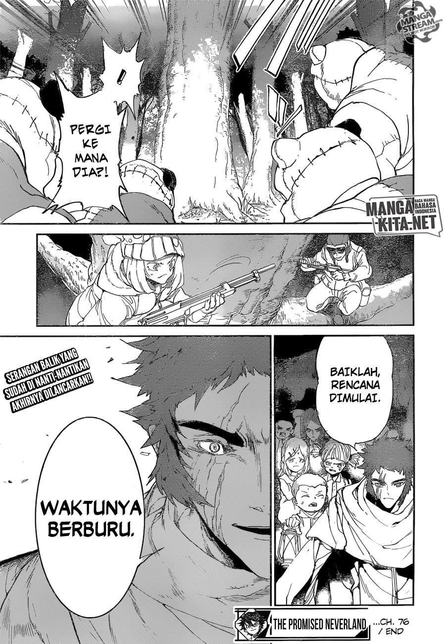 The Promised Neverland Chapter 76 - halaman 19