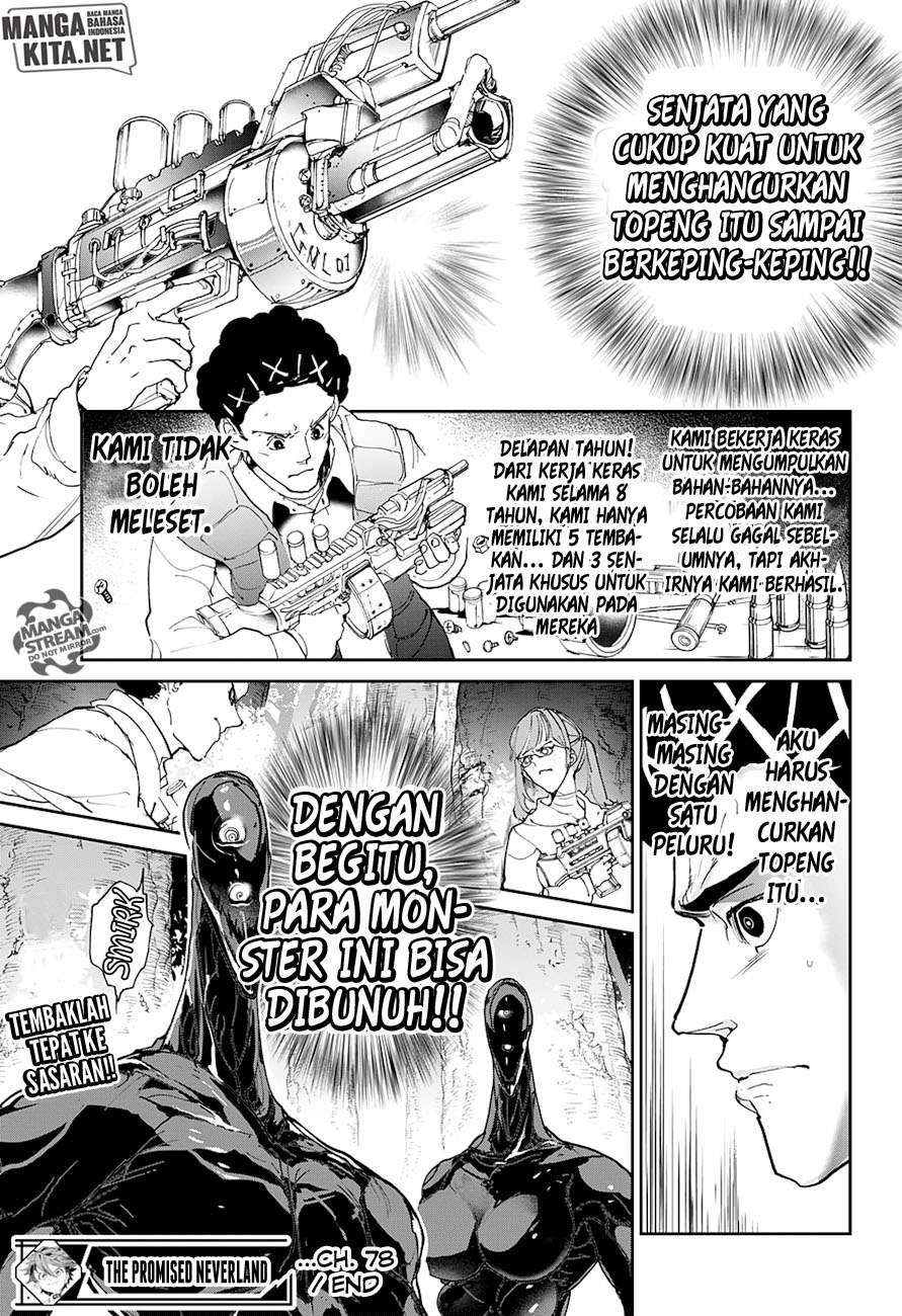The Promised Neverland Chapter 78 - halaman 20