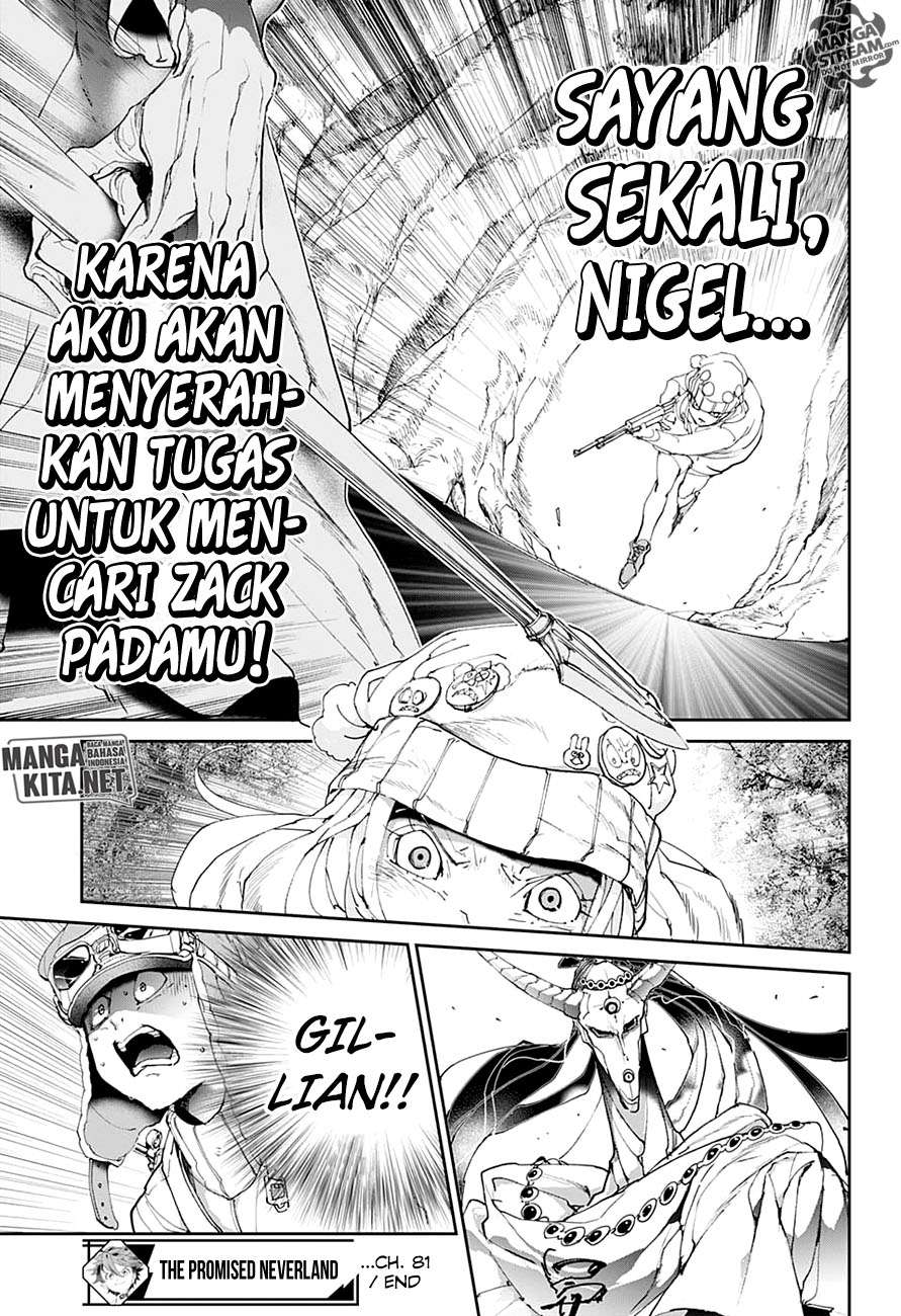 The Promised Neverland Chapter 81 - halaman 18