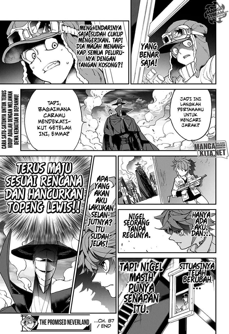 The Promised Neverland Chapter 87 - halaman 19