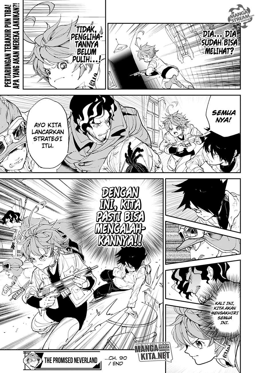 The Promised Neverland Chapter 90 - halaman 20