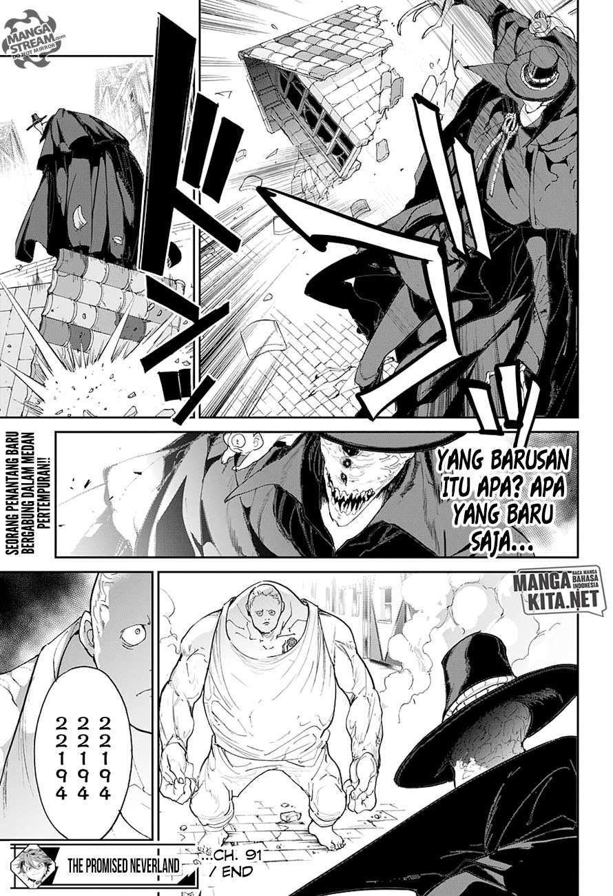 The Promised Neverland Chapter 91 - halaman 19