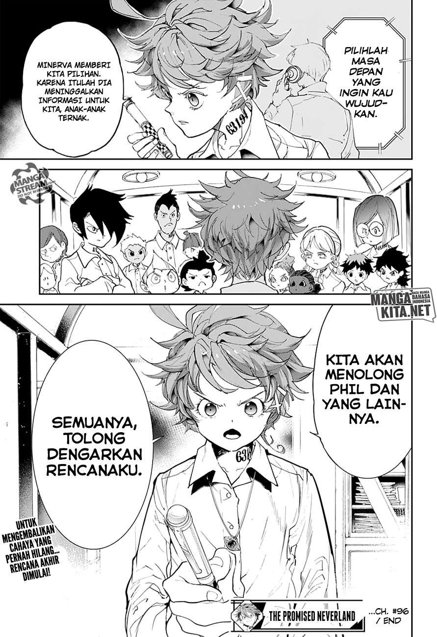 The Promised Neverland Chapter 96 - halaman 21
