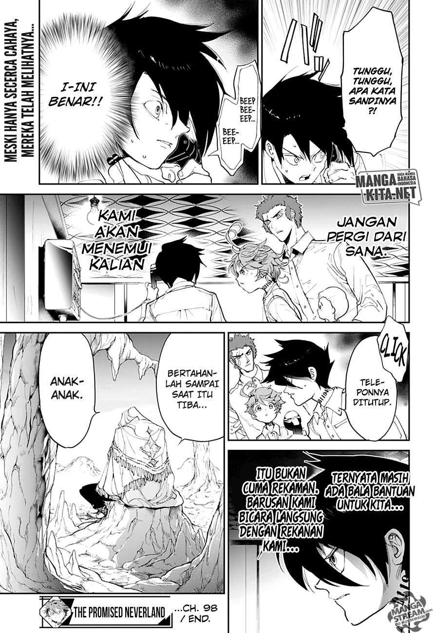 The Promised Neverland Chapter 98 - halaman 22