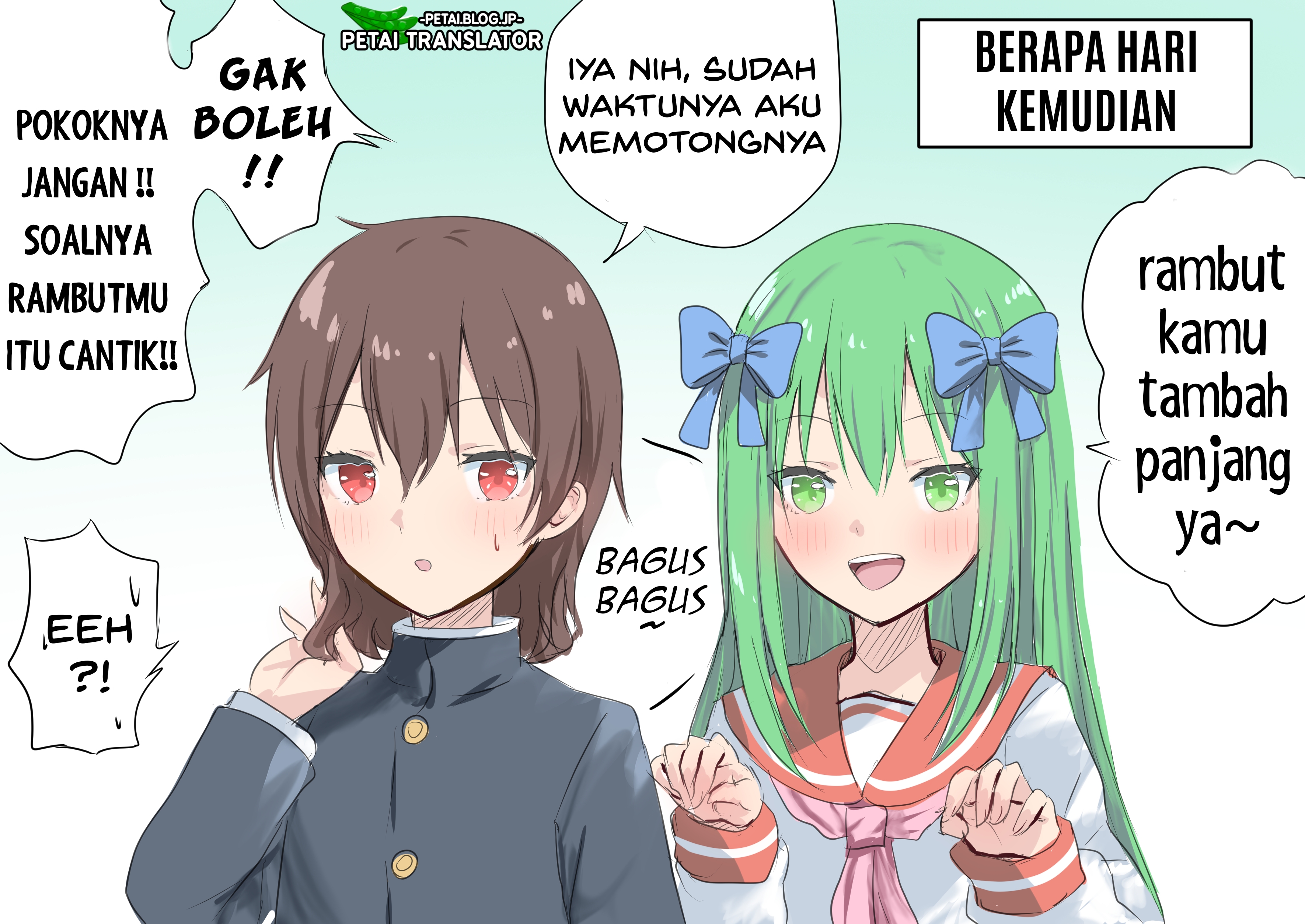The protagonist who will be broken little by little. Chapter 7 - halaman 1