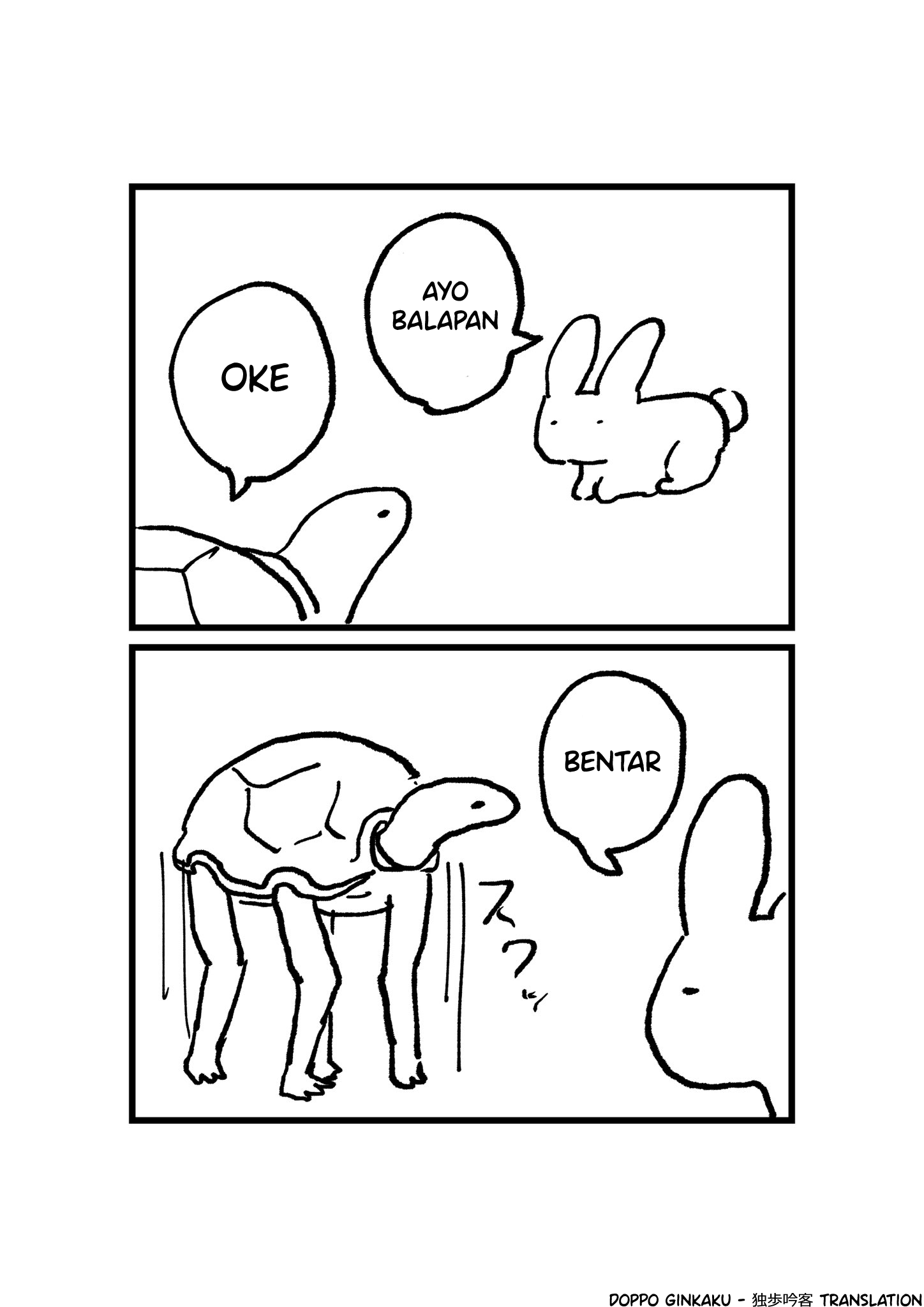 The Rabbit and the Tortoise Chapter 0 - halaman 1