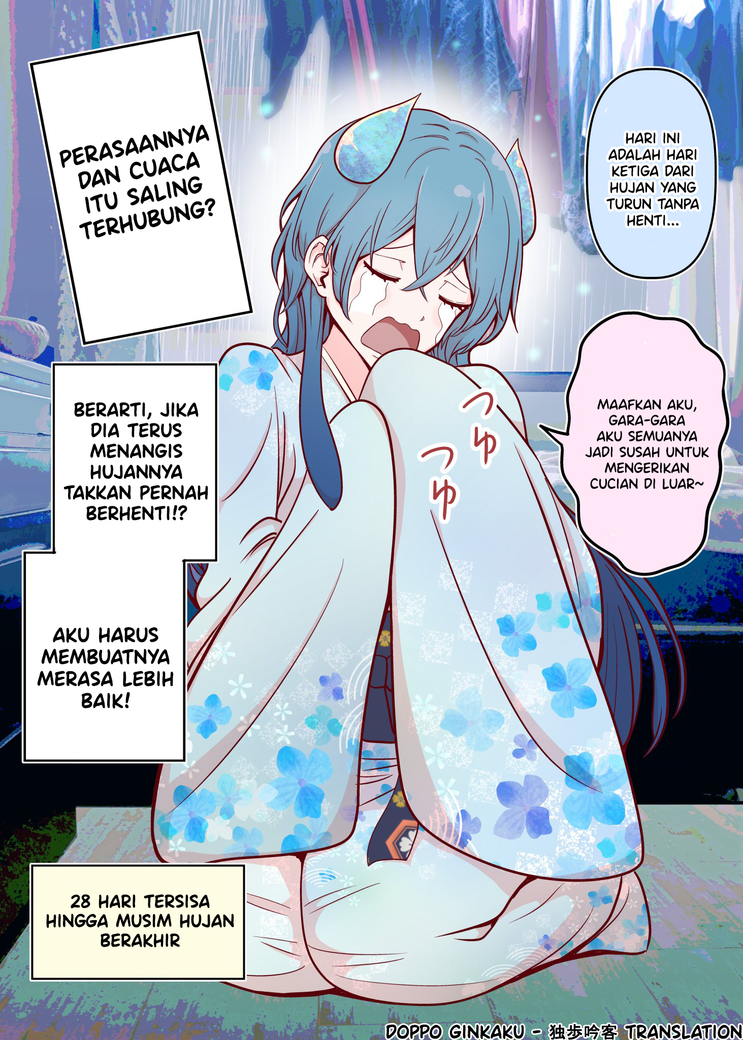 The Rain Spirit That Will Disappear in 30 Days Chapter 3 - halaman 1