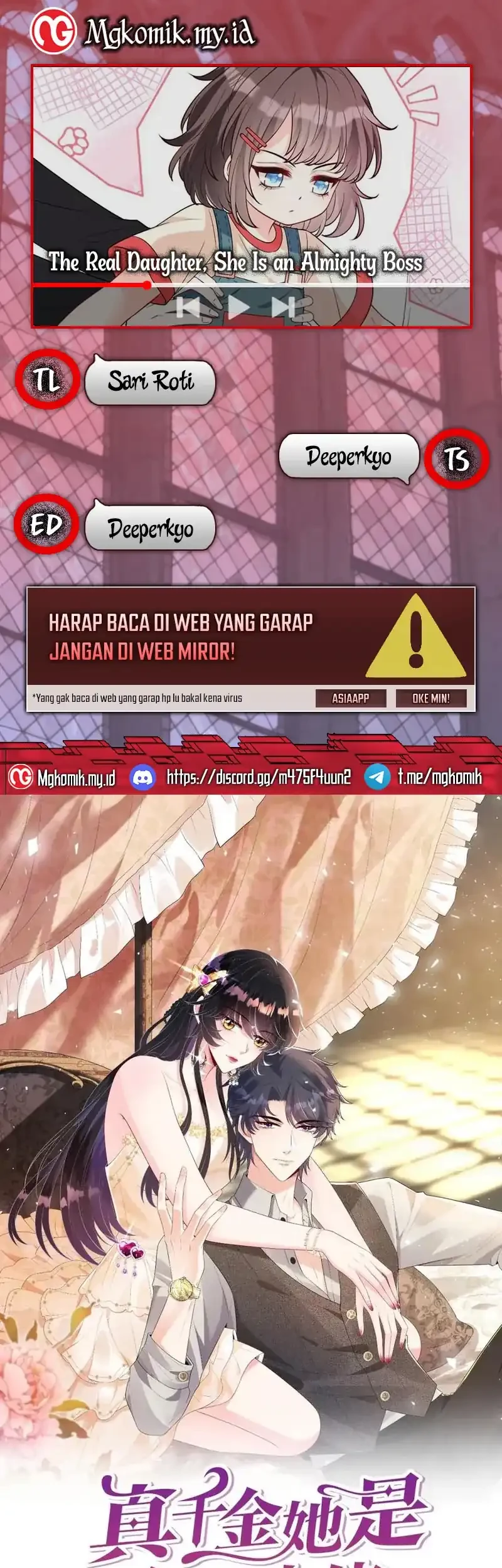The Real Daughter, She Is an Almighty Boss Chapter 111 - halaman 1