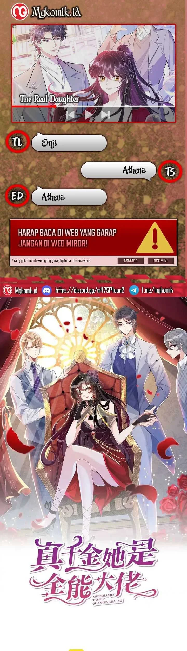 The Real Daughter, She Is an Almighty Boss Chapter 12 - halaman 1