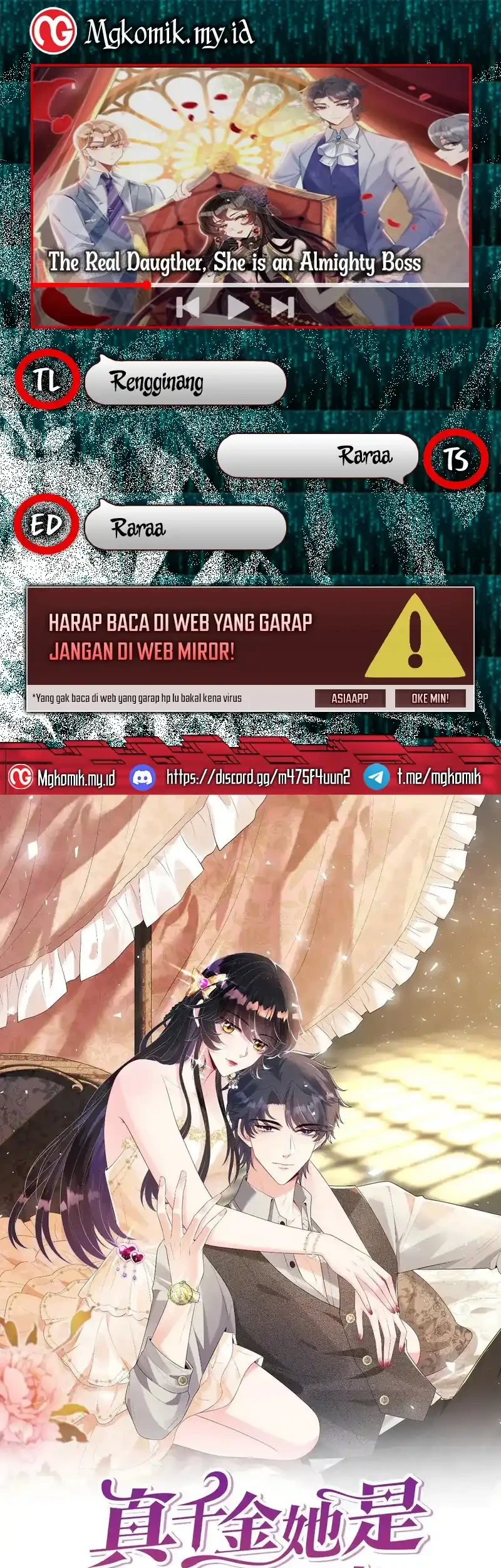 The Real Daughter, She Is an Almighty Boss Chapter 139 - halaman 1