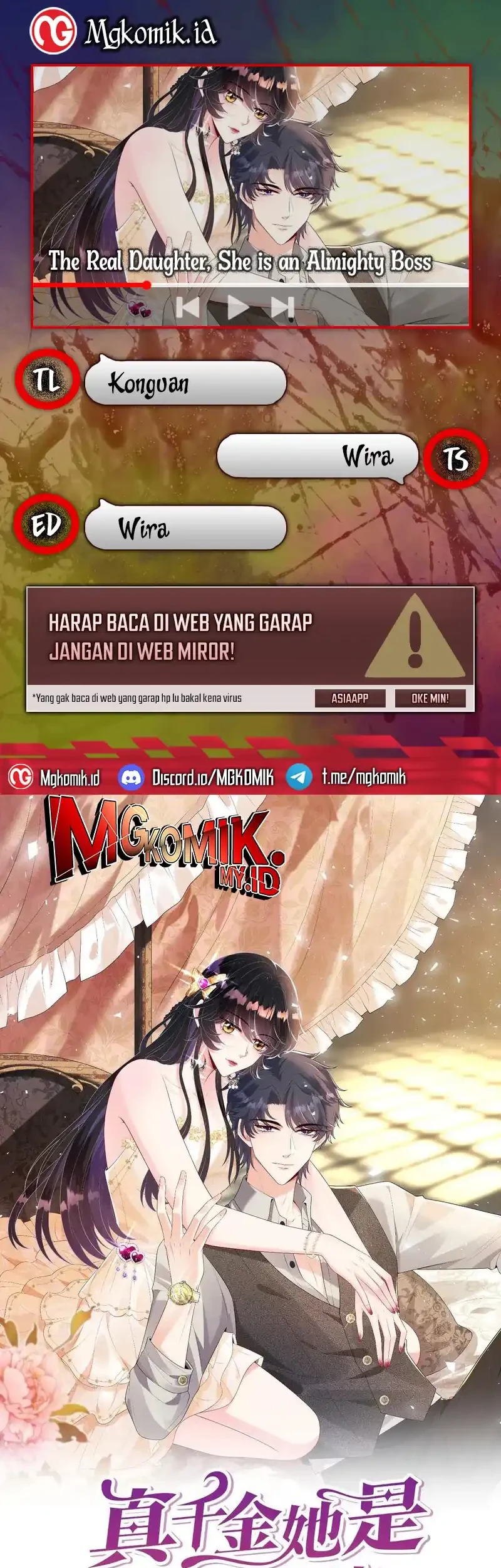 The Real Daughter, She Is an Almighty Boss Chapter 184 - halaman 1