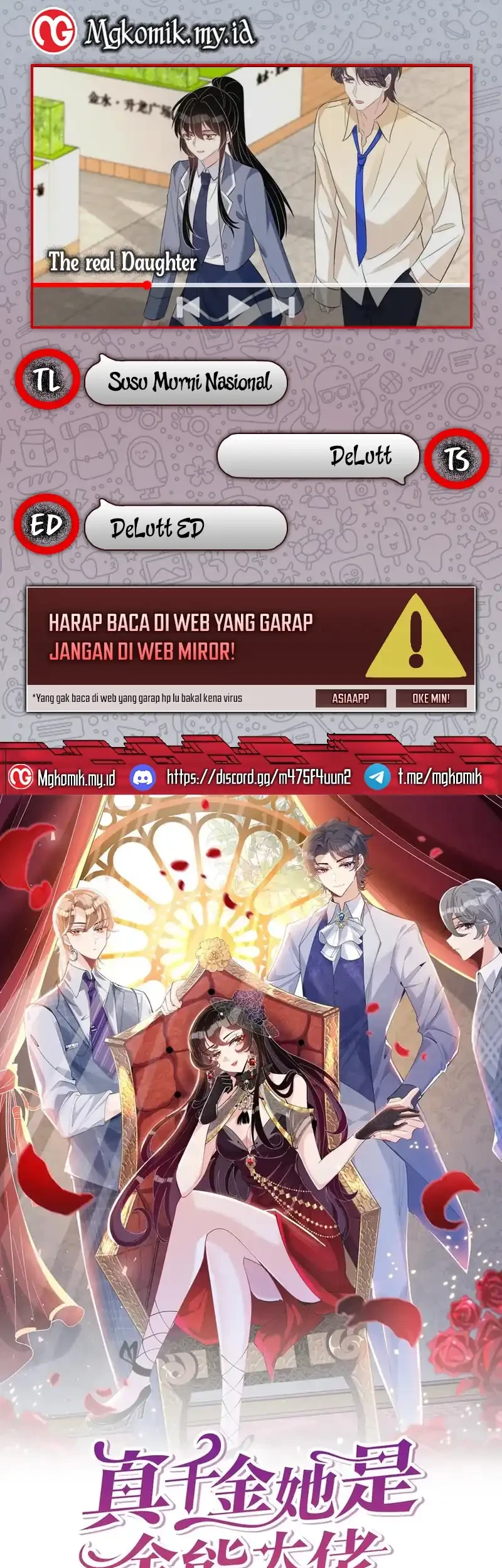 The Real Daughter, She Is an Almighty Boss Chapter 23 - halaman 1