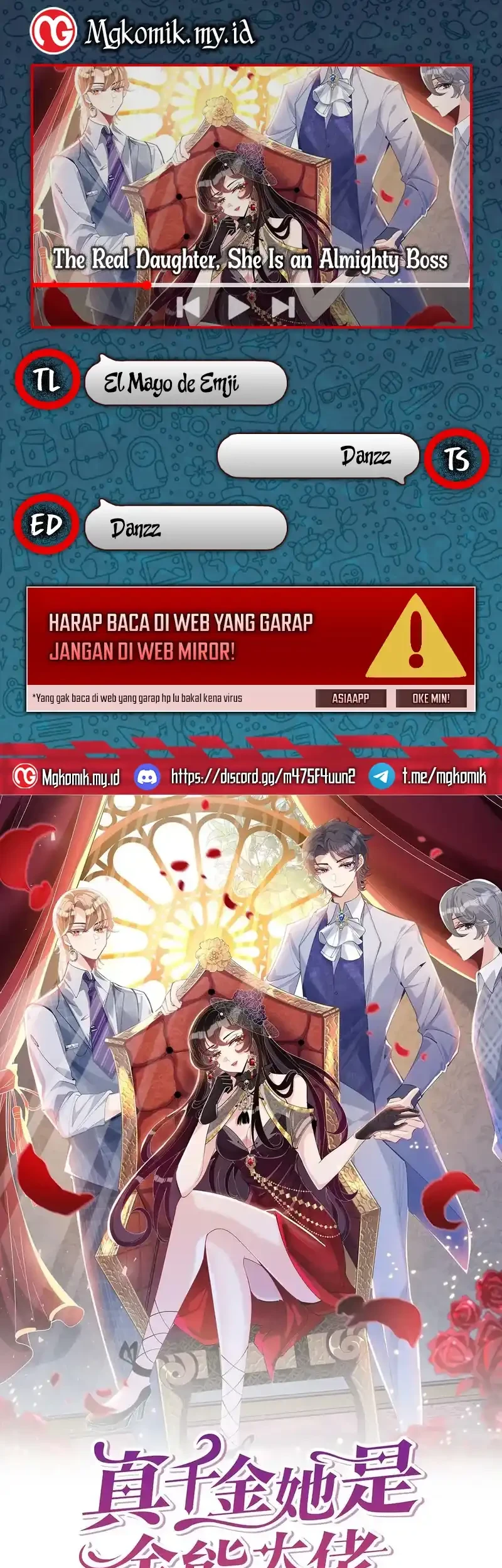 The Real Daughter, She Is an Almighty Boss Chapter 32 - halaman 1