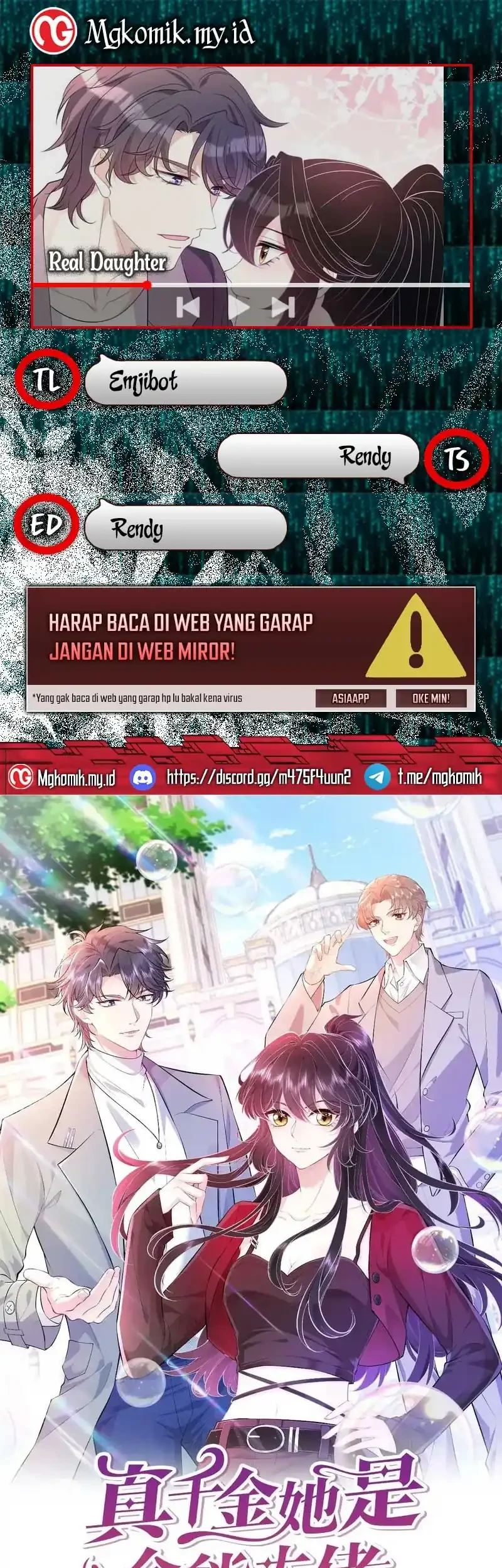 The Real Daughter, She Is an Almighty Boss Chapter 39 - halaman 1