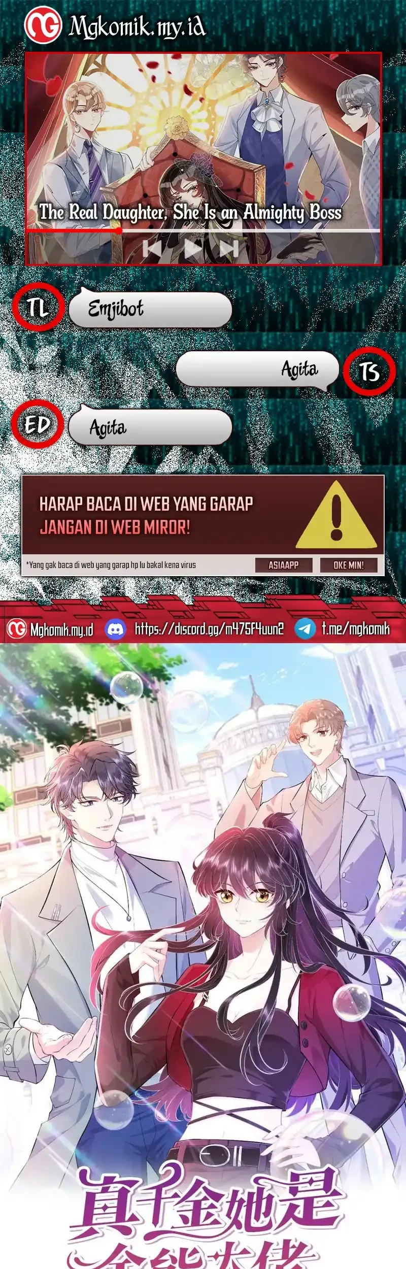 The Real Daughter, She Is an Almighty Boss Chapter 48 - halaman 1