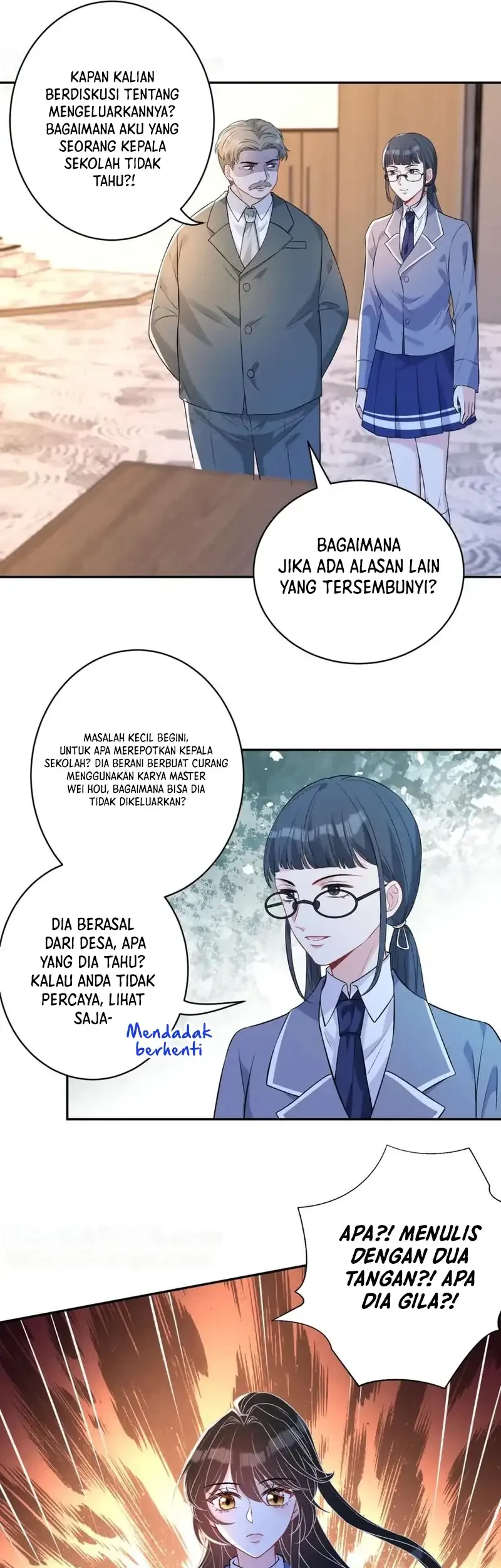 The Real Daughter, She Is an Almighty Boss Chapter 54 - halaman 9