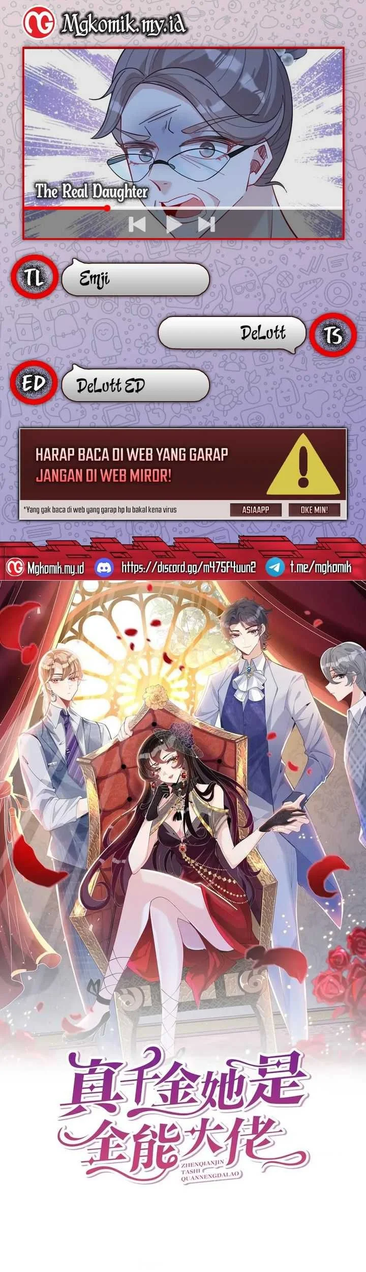 The Real Daughter, She Is an Almighty Boss Chapter 7 - halaman 1