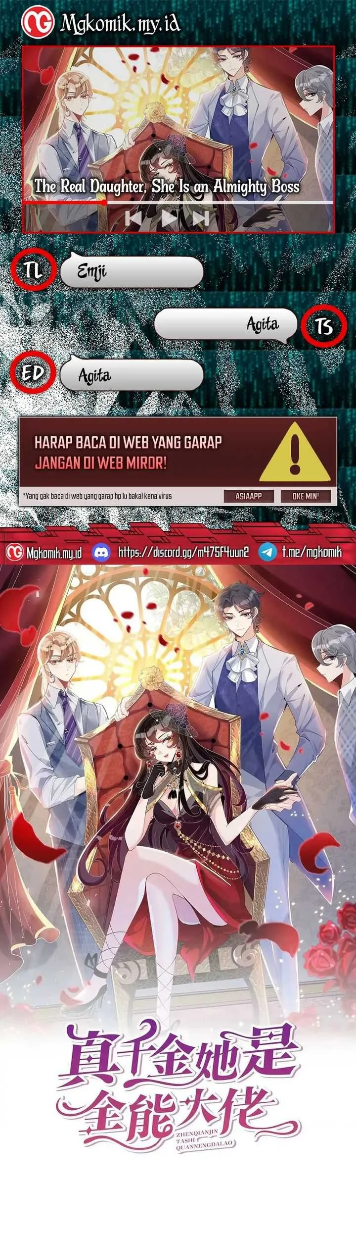 The Real Daughter, She Is an Almighty Boss Chapter 8 - halaman 1
