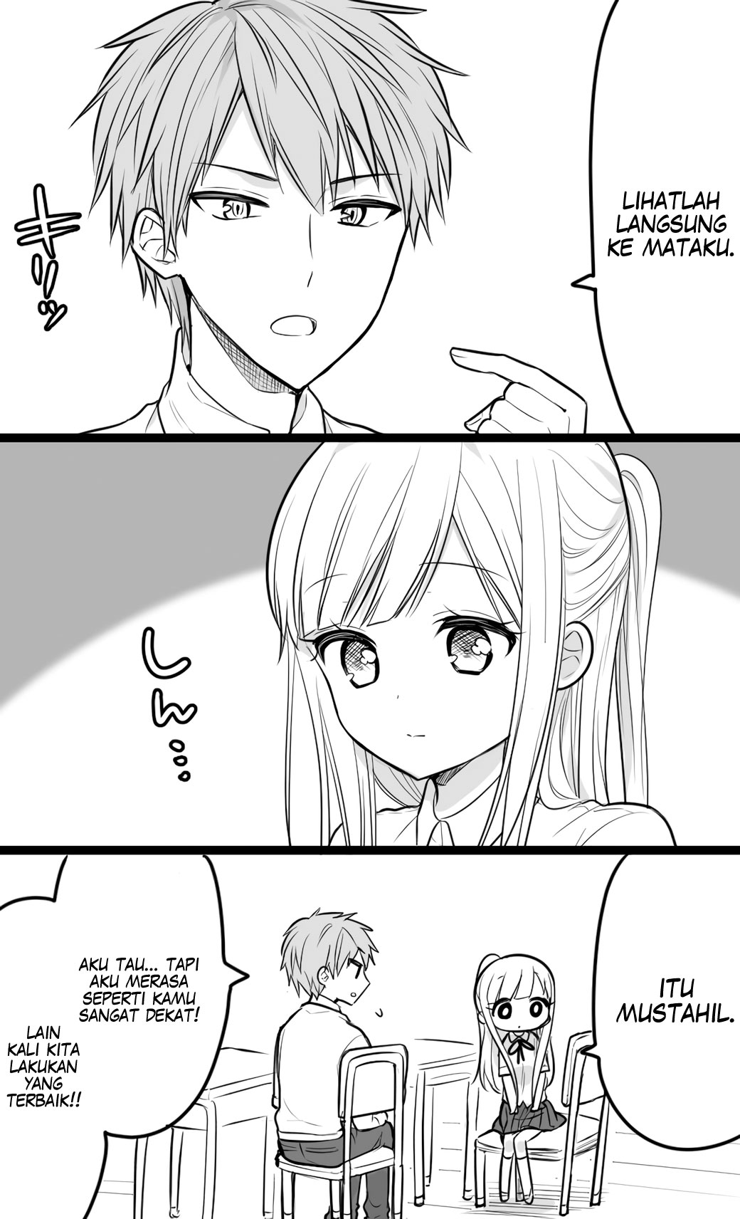 The Reason Why I Can't Look at His Eyes Directly Chapter 1 - halaman 2