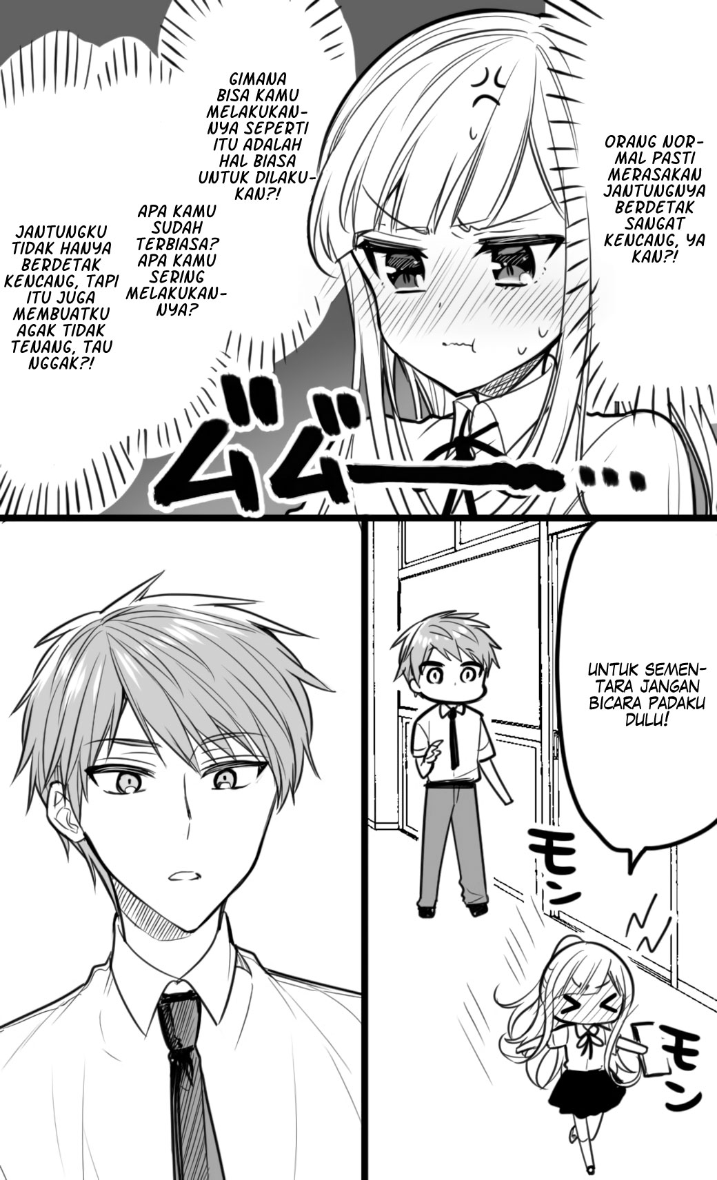 The Reason Why I Can't Look at His Eyes Directly Chapter 3 - halaman 4