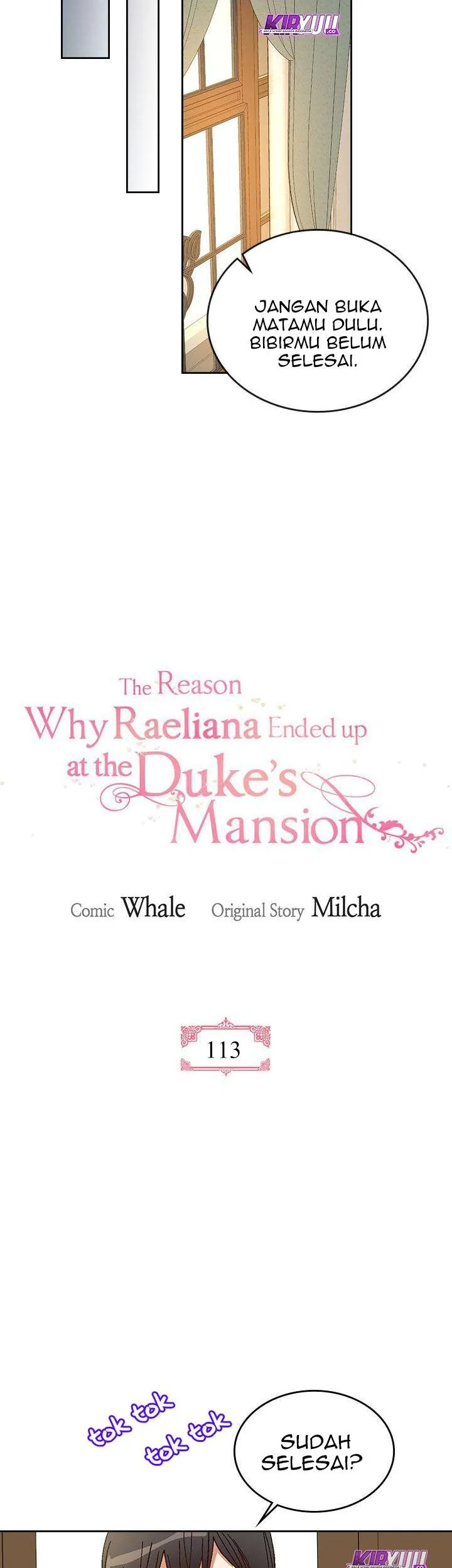 The Reason Why Raeliana Ended up at the Duke’s Mansion Chapter 113 - halaman 6
