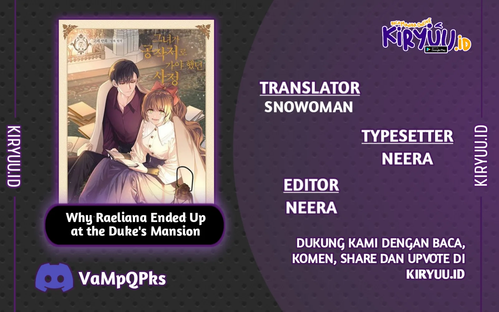 The Reason Why Raeliana Ended up at the Duke’s Mansion Chapter 128 - halaman 1