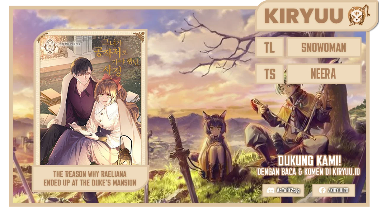 The Reason Why Raeliana Ended up at the Duke’s Mansion Chapter 155 - halaman 1