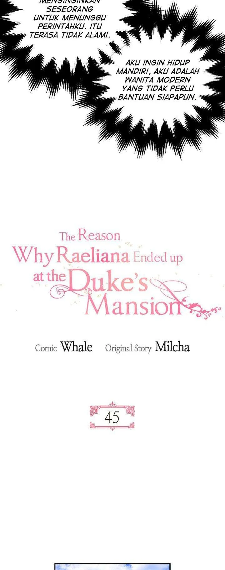 The Reason Why Raeliana Ended up at the Duke’s Mansion Chapter 45 - halaman 6