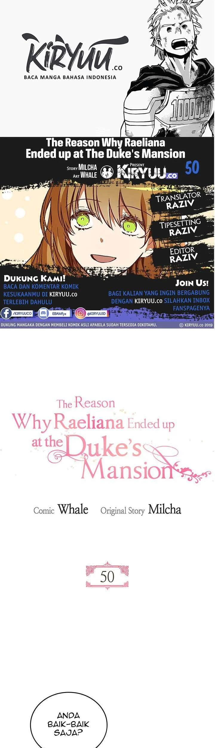 The Reason Why Raeliana Ended up at the Duke’s Mansion Chapter 50 - halaman 1