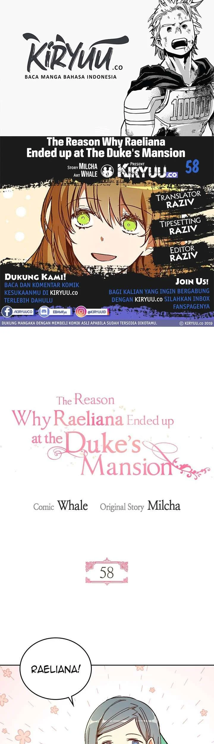 The Reason Why Raeliana Ended up at the Duke’s Mansion Chapter 58 - halaman 1