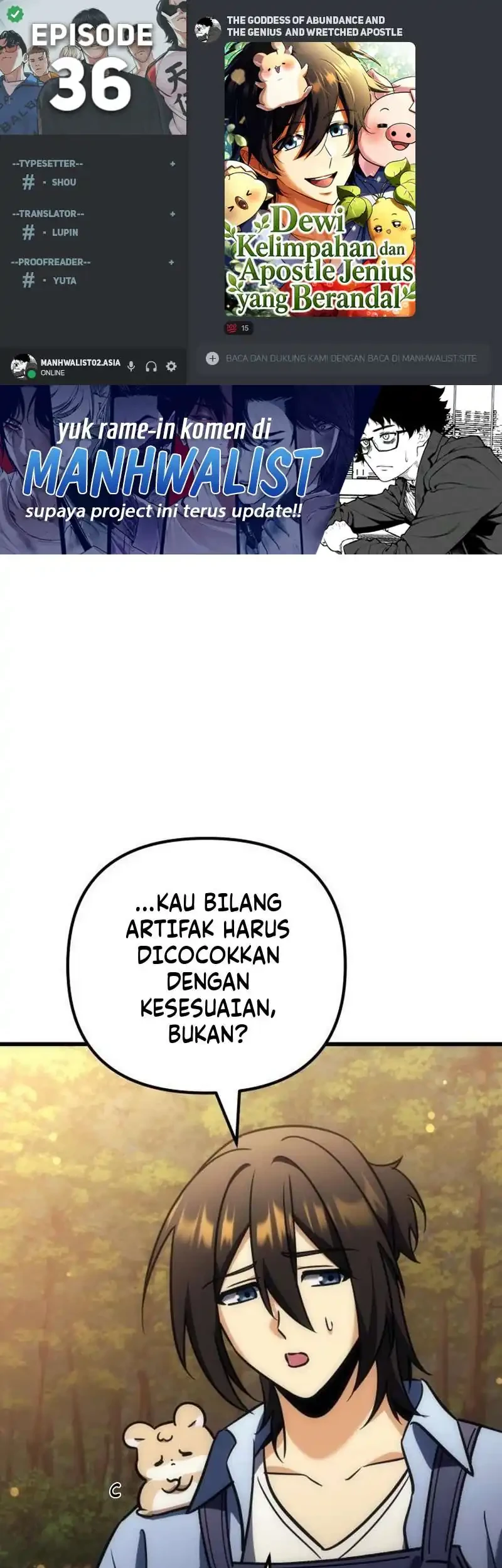The Rebellious Apostle of the Harvest Goddess Chapter 36 - halaman 1
