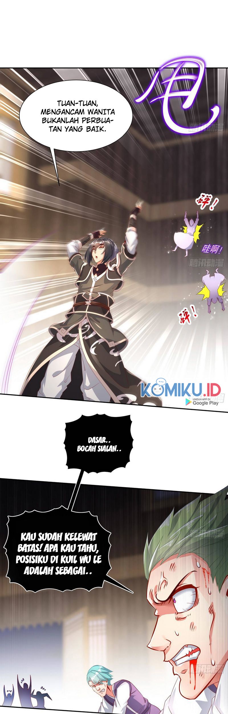 The Rebirth of the Demon God Chapter 61 - halaman 9