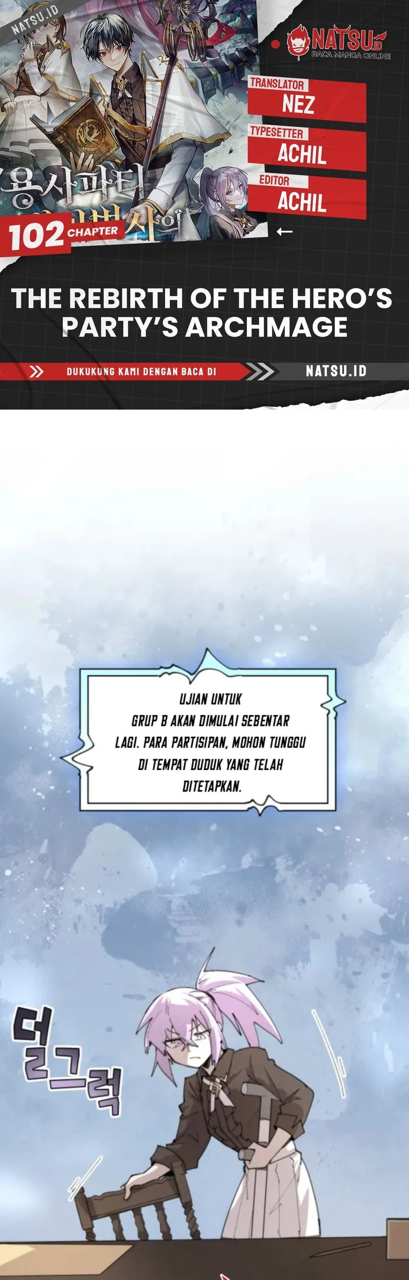 The Rebirth of the Hero’s Party’s Archmage Chapter 102 - halaman 1
