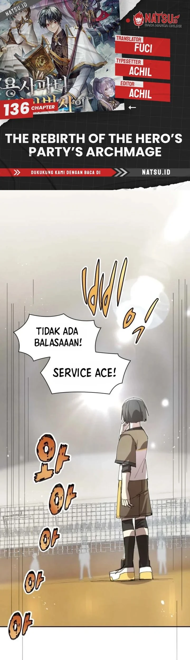 The Rebirth of the Hero’s Party’s Archmage Chapter 136 - halaman 1