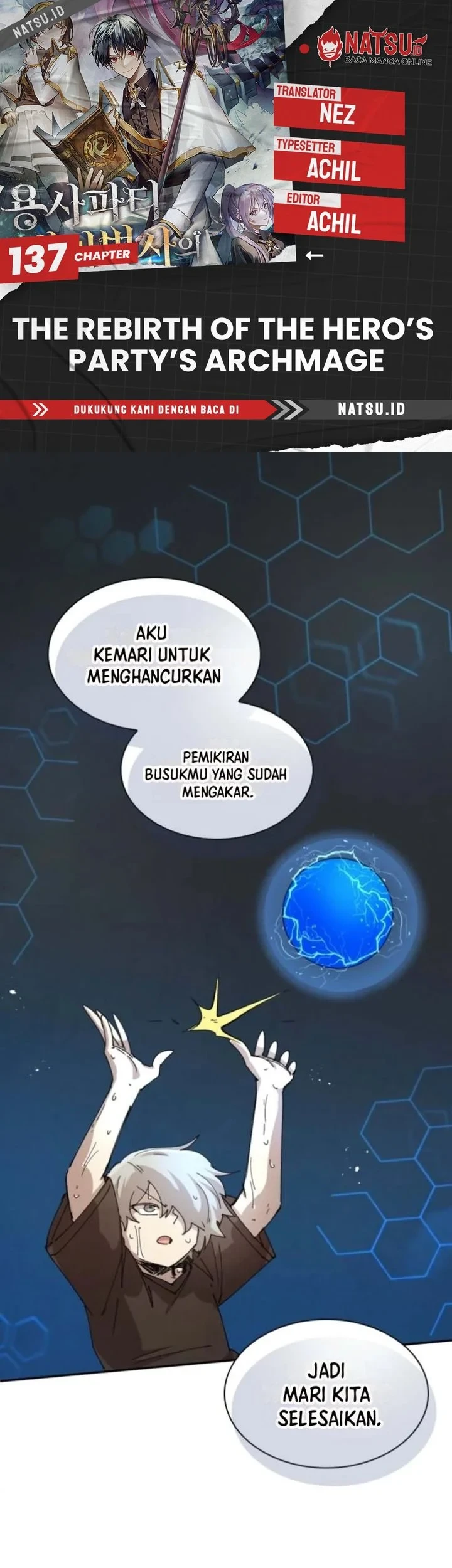 The Rebirth of the Hero’s Party’s Archmage Chapter 137 - halaman 1