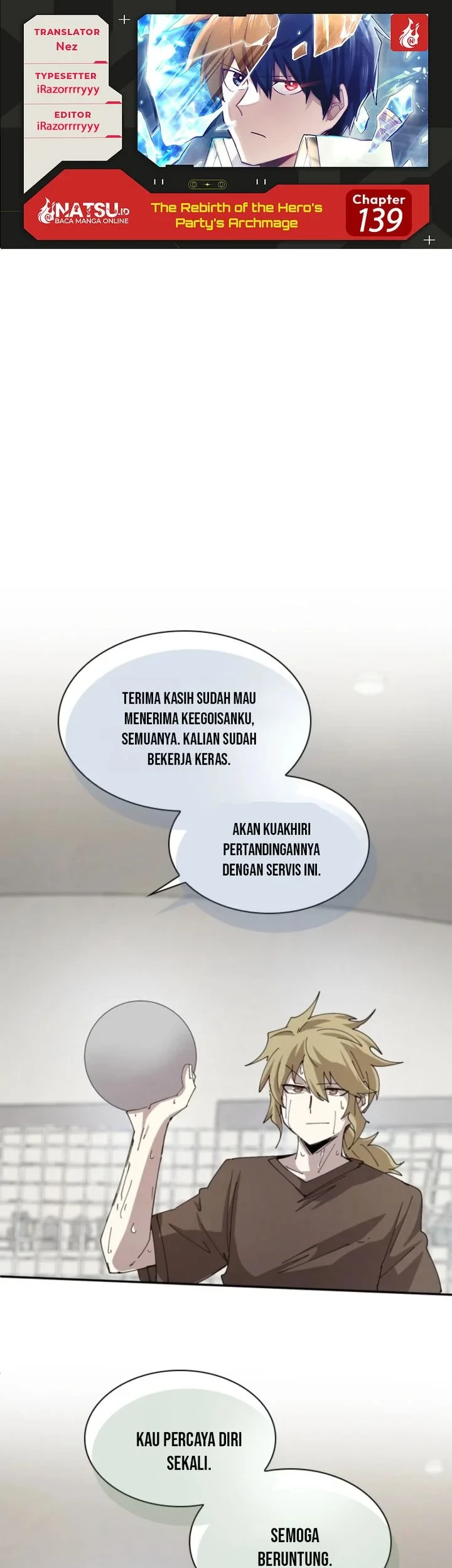The Rebirth of the Hero’s Party’s Archmage Chapter 139 - halaman 1