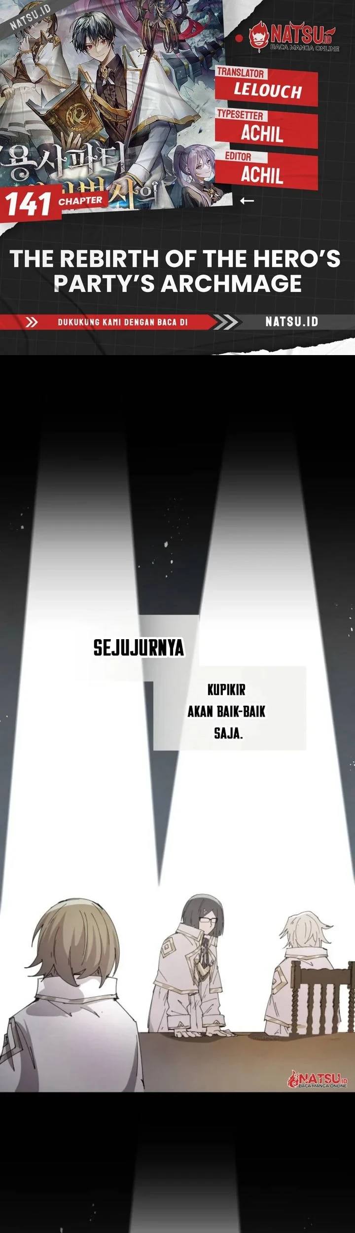 The Rebirth of the Hero’s Party’s Archmage Chapter 141 - halaman 1