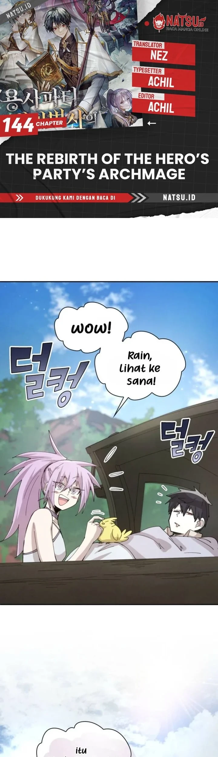 The Rebirth of the Hero’s Party’s Archmage Chapter 144 - halaman 1